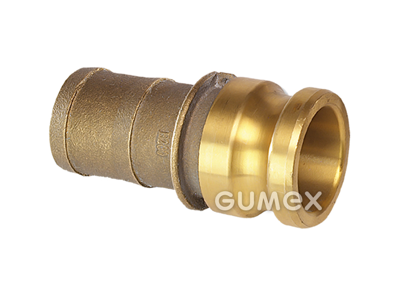 KAMLOK vsuvka DN15, trn na hadici 13mm, 10bar, -30°C/+90°C, mosaz